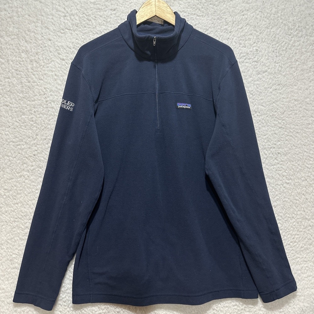 Patagonia Pullover 1/4 Zip Fleece Jacket XL Gorpcore Long Sleeve Company‎ Logo